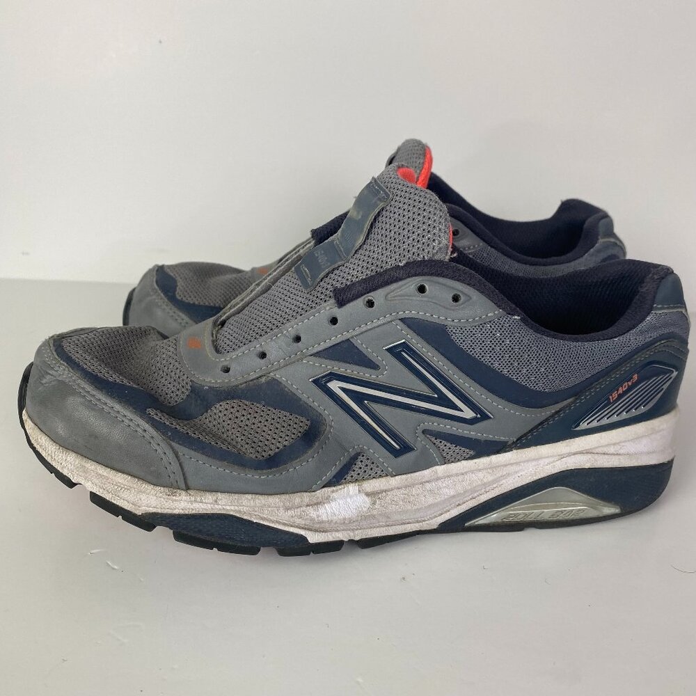 New Balance 1540v3 Running Shoes Sneakers Women's 9 Gunmetal Dragonfly No Laces